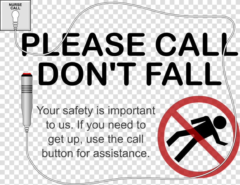 Call Don T Fall Clip Arts   Patient Safety Fall Prevention In Hospitals  HD Png DownloadTransparent PNG