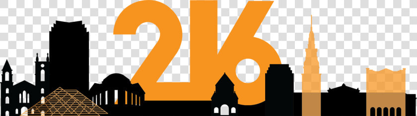 Transparent Cleveland Skyline Png   Cleveland Outline Skyline Png  Png DownloadTransparent PNG