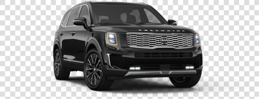 2020 Kia Telluride In Ebony Black   Kia 2019 Suv Models  HD Png DownloadTransparent PNG