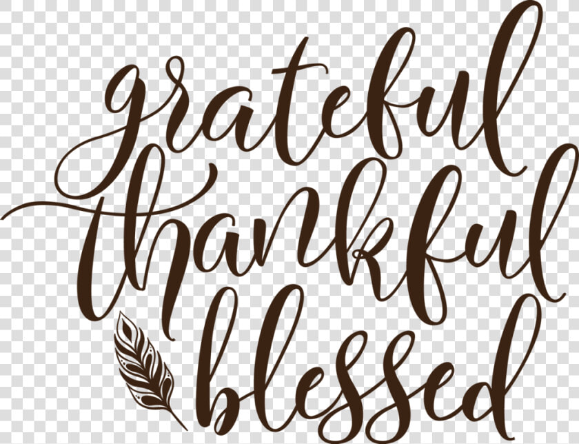  thankful  grateful  blessed  laurel  quote  png   Grateful Thankful Blessed Clipart  Transparent PngTransparent PNG