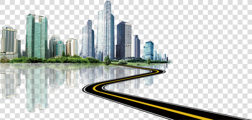 Building City city high Rise building highway High   Building Design Picsart  HD Png DownloadTransparent PNG
