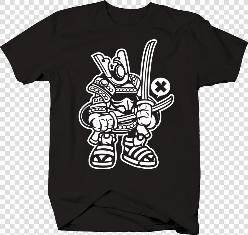 Funny Samurai Character With Two Katanas Japanese Warrior   Gangster Marilyn Monroe Smoking Blunt  HD Png DownloadTransparent PNG