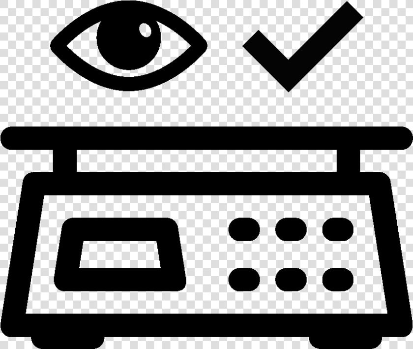 Weight Scales Stencil Clipart   Png Download   Weighing Scale Icon  Transparent PngTransparent PNG