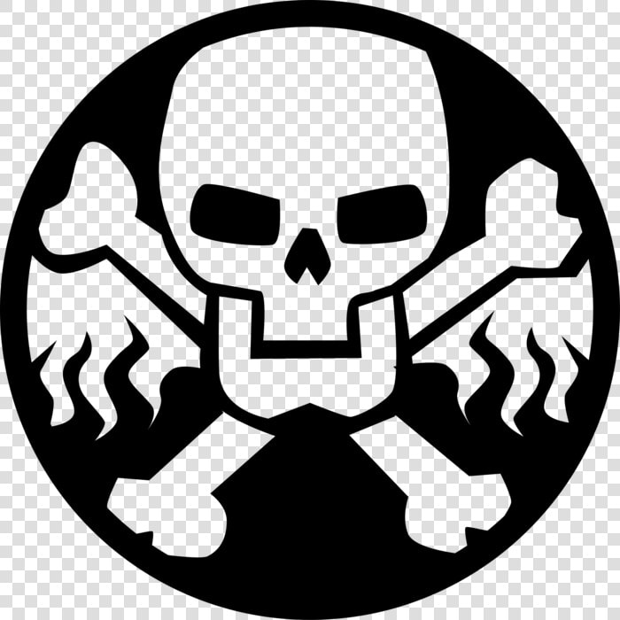 Vector Illustration Of Skull And Crossbones Identify  HD Png DownloadTransparent PNG