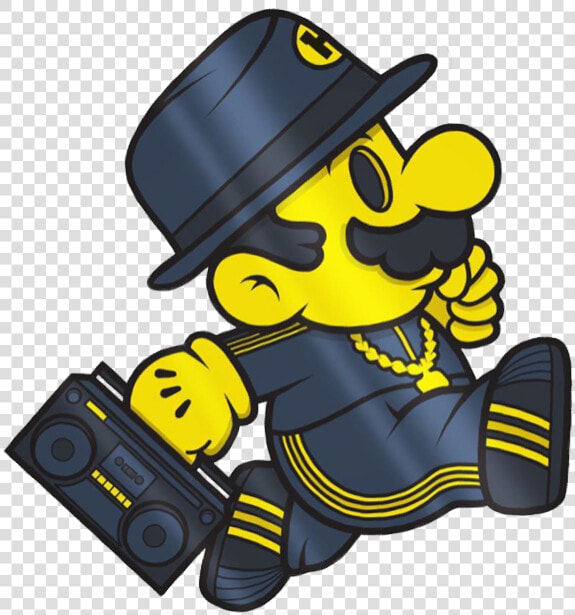  stickergang  pimpin  aint  easy  even  for  mario   Cartoon  HD Png DownloadTransparent PNG