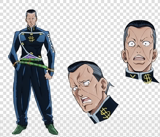 Transparent Jojo Face Png   Jojo Bizarre Adventure Part 4 Character  Png DownloadTransparent PNG