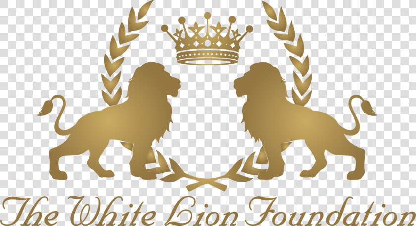 White Lion Foundation Logo 03 Crop   Lion Silhouette  HD Png DownloadTransparent PNG