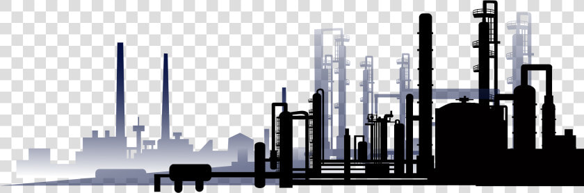 Oil Coal Petroleum Factory Refinery Euclidean Vector   Oil Refinery Vector  HD Png DownloadTransparent PNG