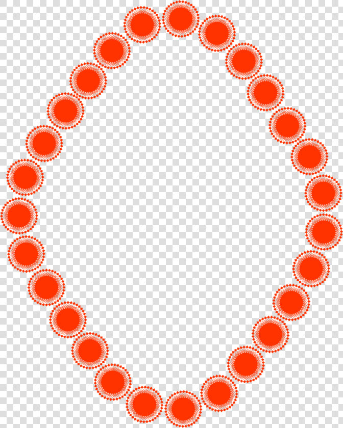 Borders In Circle Shape   Png Download   Oval Shape Border Design  Transparent PngTransparent PNG