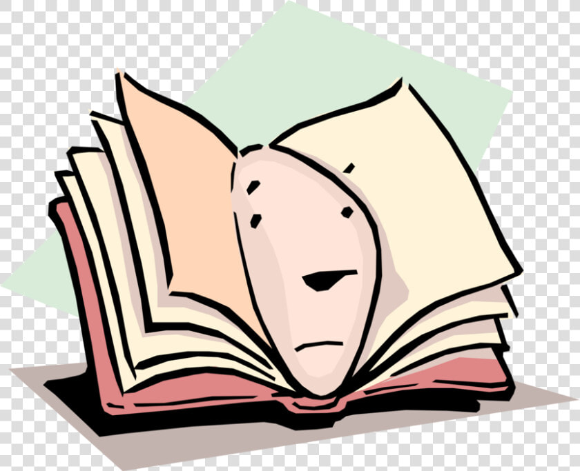 Vector Illustration Of Open Book Idiom Available For  HD Png DownloadTransparent PNG