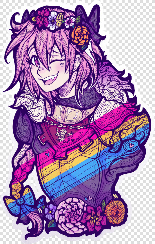 Pride Astolfo   Illustration  HD Png DownloadTransparent PNG