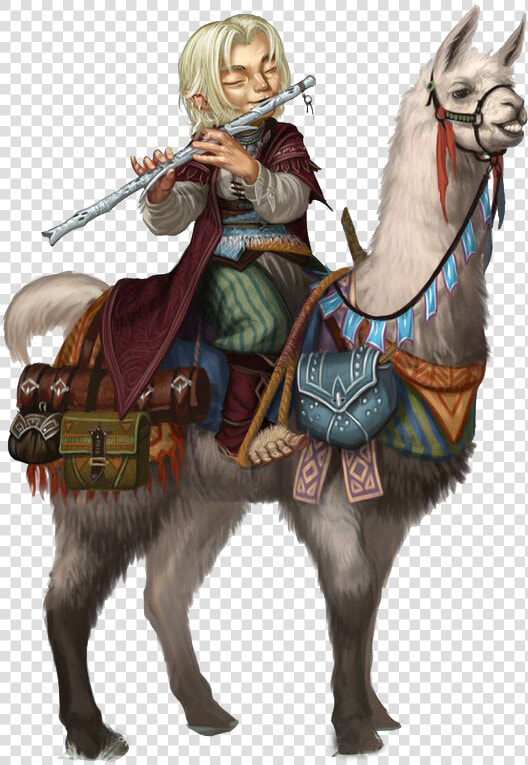 Oswald highhill   Mounted Halfling Art  HD Png DownloadTransparent PNG