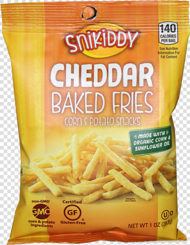 Healthy Office Snack  Snikiddy Cheddar Baked Fries   Snikiddy Baked Fries Cheddar  HD Png DownloadTransparent PNG