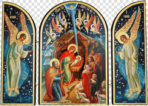 Nativity Scene Triptych   Nativity Triptych Icon  HD Png DownloadTransparent PNG