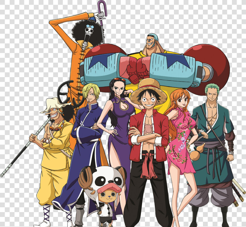 One Piece Straw Hat Crew 2019  HD Png DownloadTransparent PNG