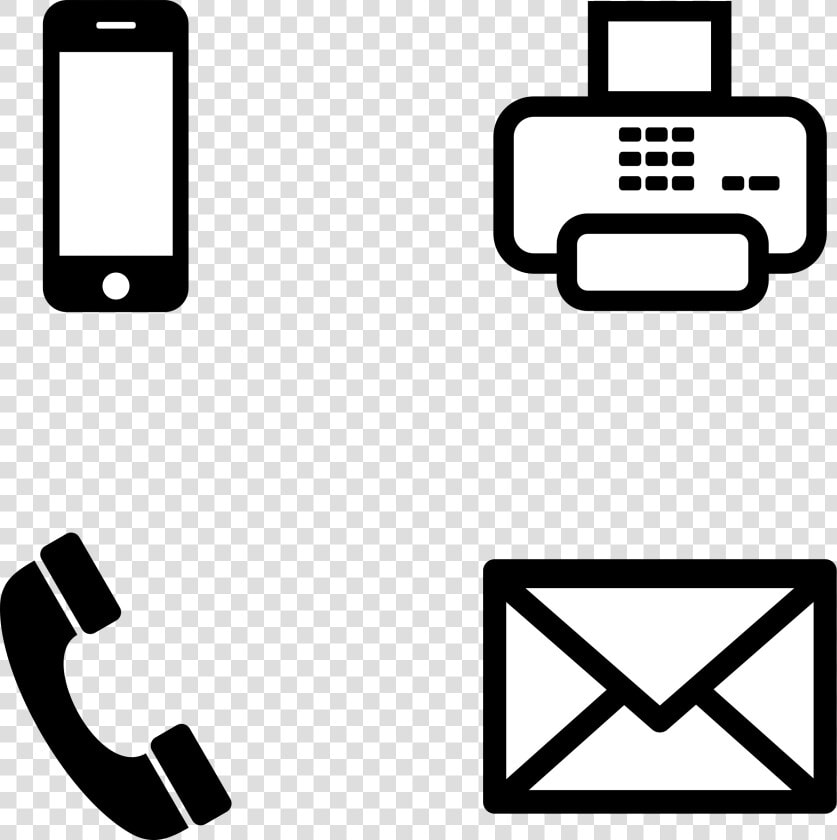 Telephone Symbol Clip Art   Mobile Image For Email Signature  HD Png DownloadTransparent PNG