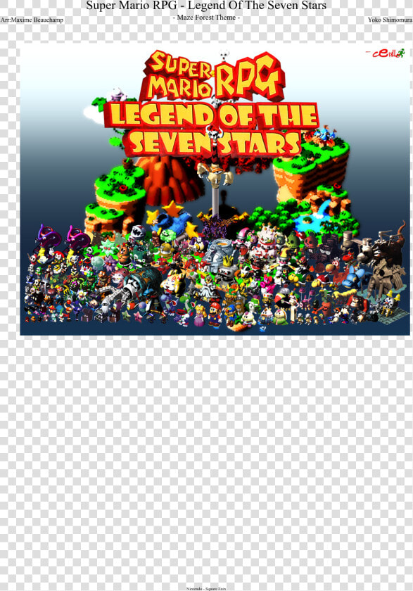 Super Mario Rpg Legend Of The Seven  HD Png DownloadTransparent PNG