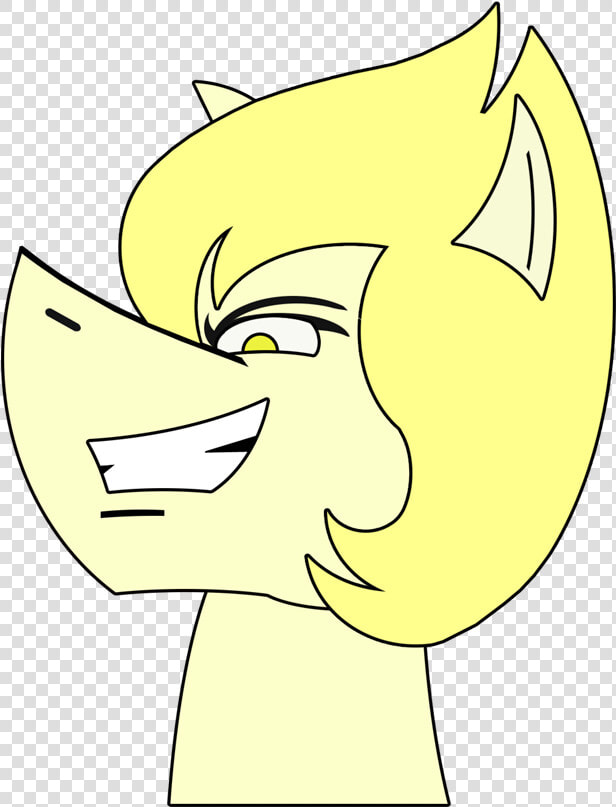 Combatkaiser  Ponified  Safe  Simple Background  Smirk    Cartoon  HD Png DownloadTransparent PNG
