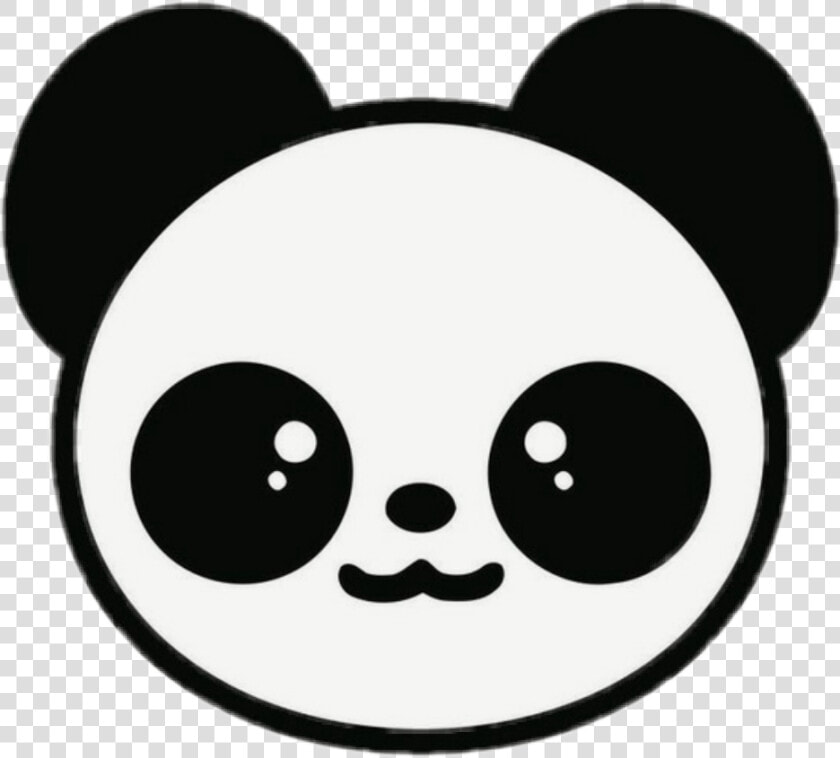  panda🐼  pandakawaii  pandas  pandita🐼  panditasde❤🐼   Cute Cartoon Panda Head  HD Png DownloadTransparent PNG