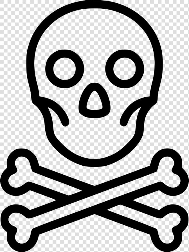 Toxic Clipart Skull Bone   Animal Skull And Crossbones  HD Png DownloadTransparent PNG