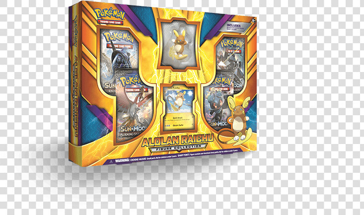 Alolan Raichu Figure Collection  HD Png DownloadTransparent PNG