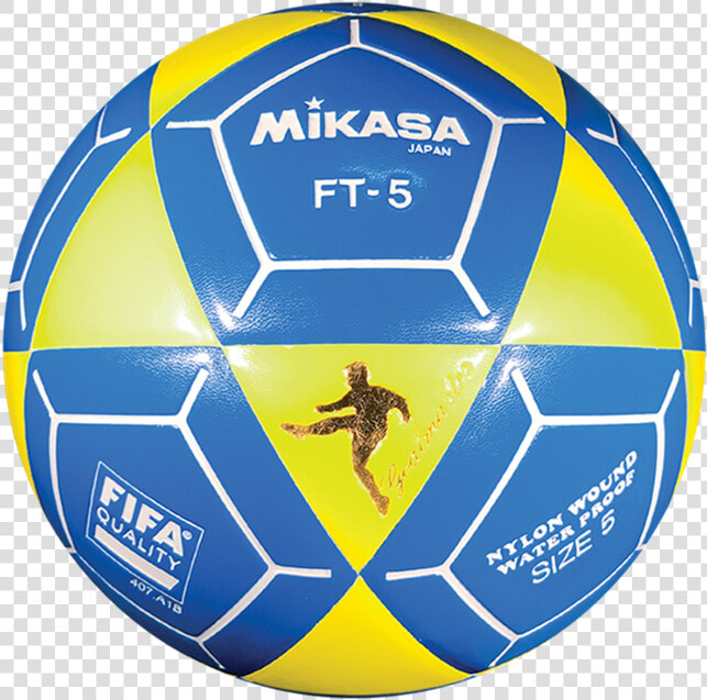 Goal Master Soccer Ft5 Yellow Royal Ball   Mikasa Ft5  HD Png DownloadTransparent PNG