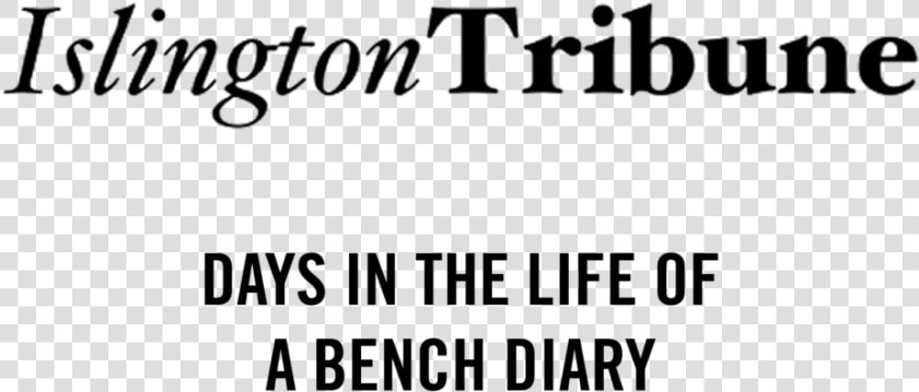 Islington Tribune Press   Black and white  HD Png DownloadTransparent PNG