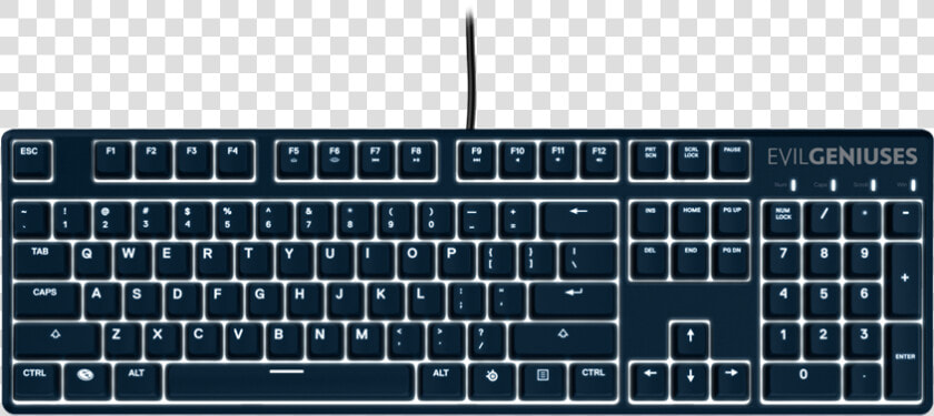 Transparent Evil Geniuses Logo Png   Steelseries Apex 150 Gaming Keyboard  Png DownloadTransparent PNG