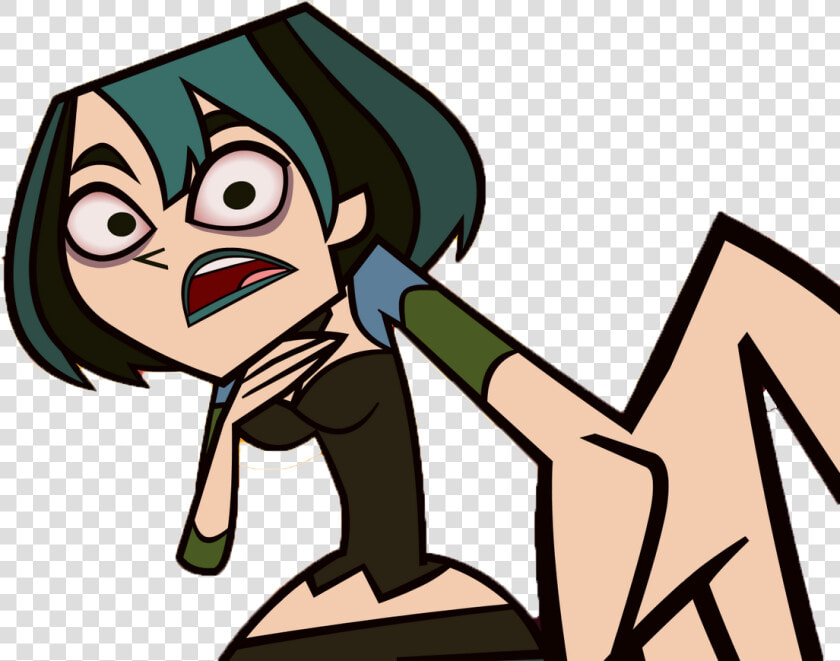 Total Drama Gwen Scream Clipart   Png Download   Total Drama Png Gwen  Transparent PngTransparent PNG
