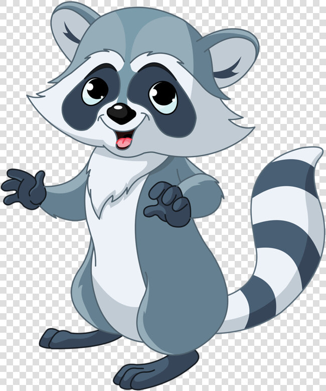 Raccoon Dog Free On   Cartoon Raccoon  HD Png DownloadTransparent PNG