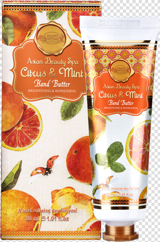 Asian Beauty Spa Citrus  amp  Mint Hand Butter  HD Png DownloadTransparent PNG