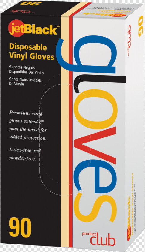 Disposable Black Vinyl Gloves small   Graphic Design  HD Png DownloadTransparent PNG