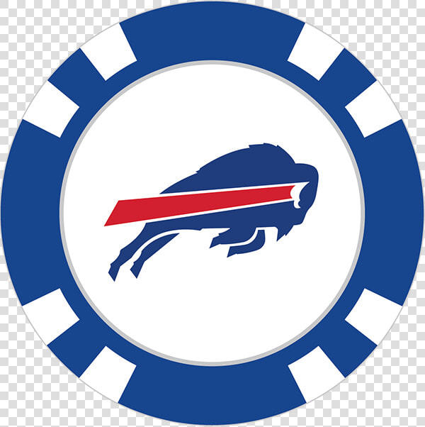 Buffalo Bills Poker Chip Ball Marker   Transparent Cleveland Indians Logo  HD Png DownloadTransparent PNG