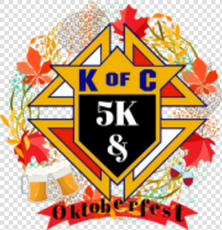 4th Annual Knights Of Columbus 5k  amp  Oktoberfest   Knights Of Columbus Swag  HD Png DownloadTransparent PNG