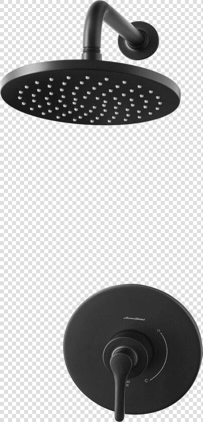 Studio S Shower Trim In Matte Black   American Standard Shower Faucet Black  HD Png DownloadTransparent PNG