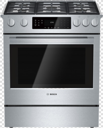 Bosch Hgi8054uc 800 Series Sir Gas Range Class   Bosch 800 Dual Fuel Range  HD Png DownloadTransparent PNG