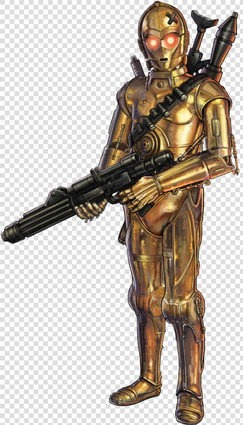 Star Wars Protocol Droid Armed  HD Png DownloadTransparent PNG