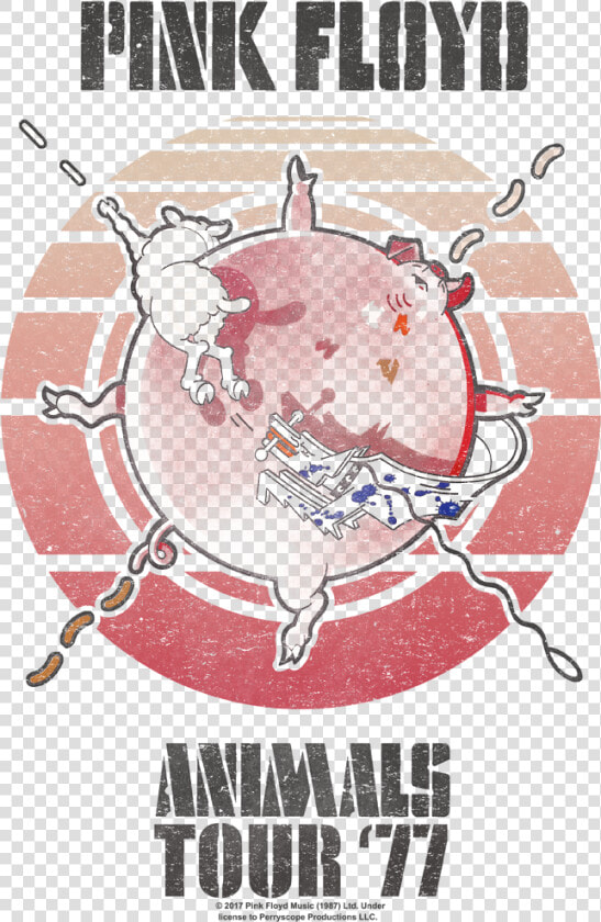 Product Image Alt   Pink Floyd Animals Tour Poster  HD Png DownloadTransparent PNG