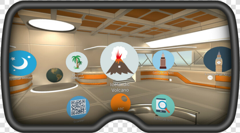 Student View From Within The Vr Headset   Vr Headset Education  HD Png DownloadTransparent PNG
