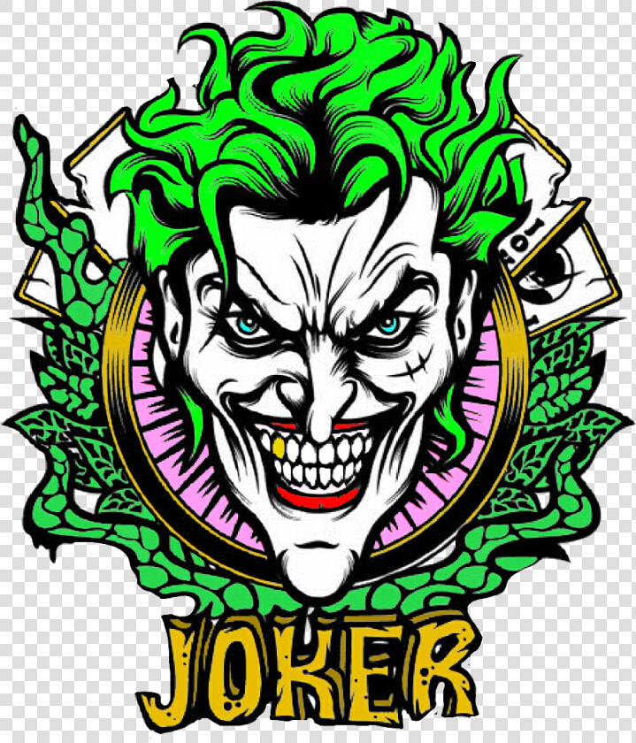 Joker Sticker Clipart   Png Download   Joker Decal  Transparent PngTransparent PNG