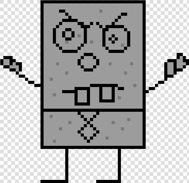 Angry Doodle Bob   Doodlebob Transparent  HD Png DownloadTransparent PNG