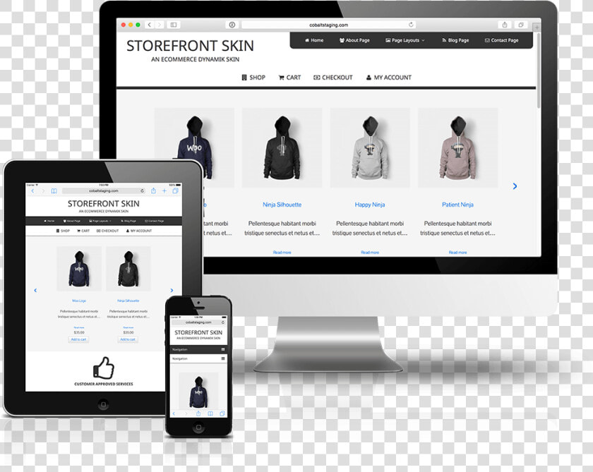 Storefront Demo Devices   Storefront Demo  HD Png DownloadTransparent PNG