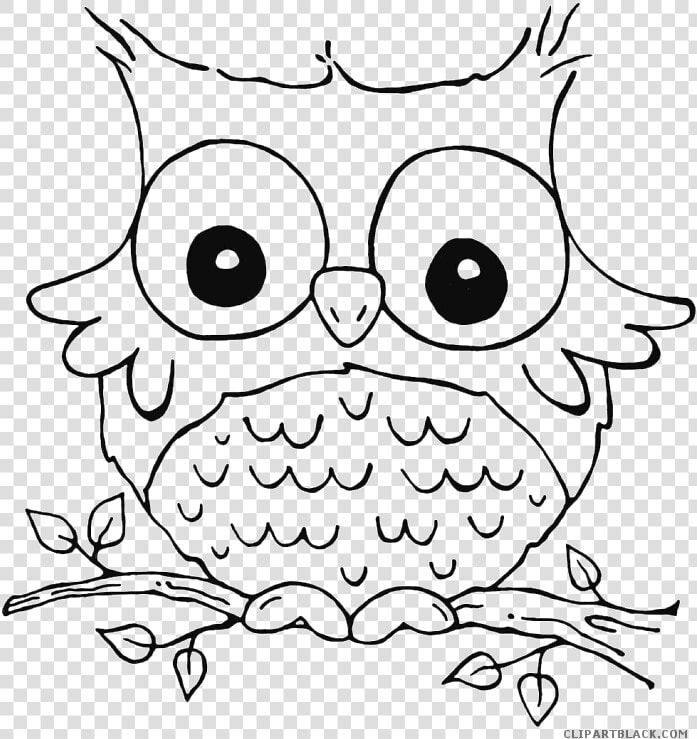 Transparent Owl Face Png   Animal Coloring Pages Owl  Png DownloadTransparent PNG