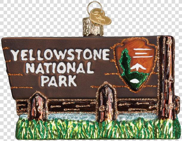 Yellowstone National Park Glass Ornament   Yellowstone Park Logo Png  Transparent PngTransparent PNG