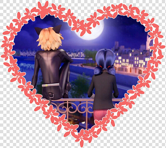 Miraculous Ladybug Valentines   Marichat Varanda  HD Png DownloadTransparent PNG