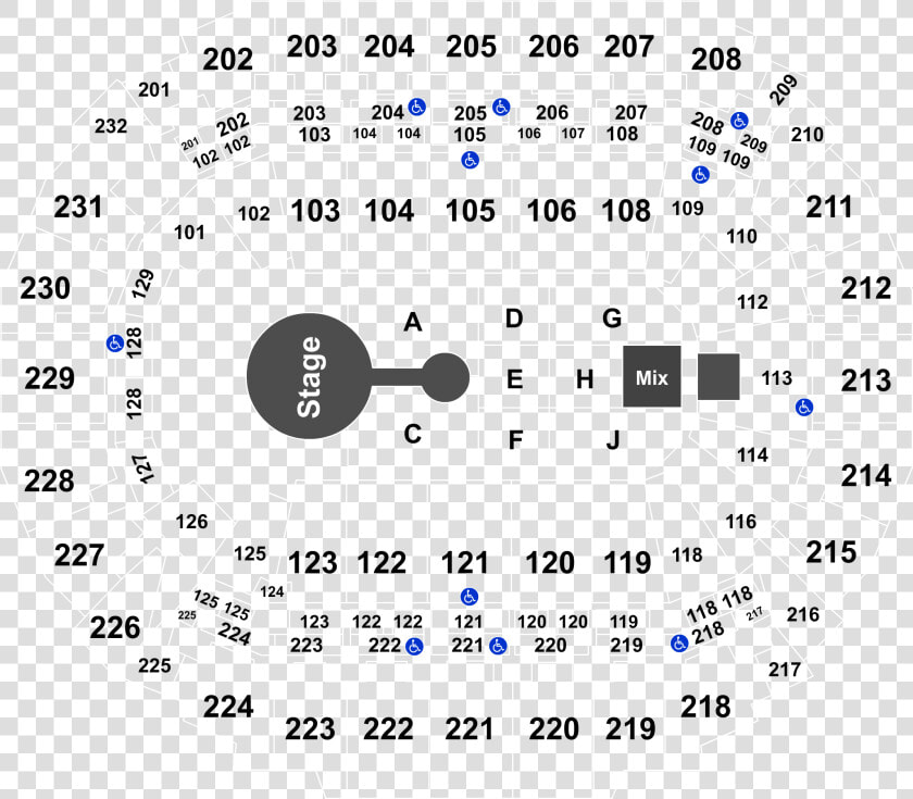 Chi Health Center Seating Chart With Rows  HD Png DownloadTransparent PNG