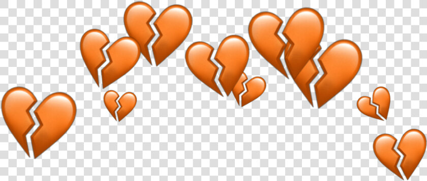  heartbroken  broken  heart  broken Heart  brokenheart   Sad Face With Broken Hearts  HD Png DownloadTransparent PNG