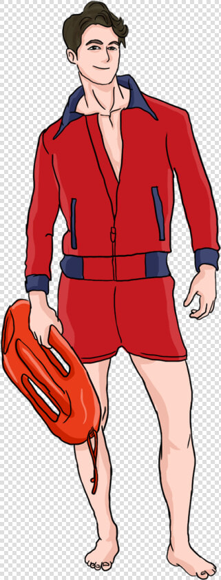 Clipart Cartoon Lifeguard  HD Png DownloadTransparent PNG