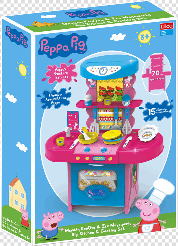 Peppa Pig Cocina Grande Title Peppa Pig Cocina Grande   Peppa Pig  HD Png DownloadTransparent PNG