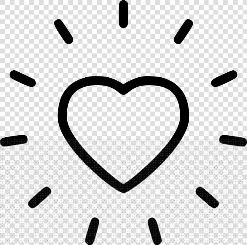 Shine Radiant   Heart Shine Icon  HD Png DownloadTransparent PNG